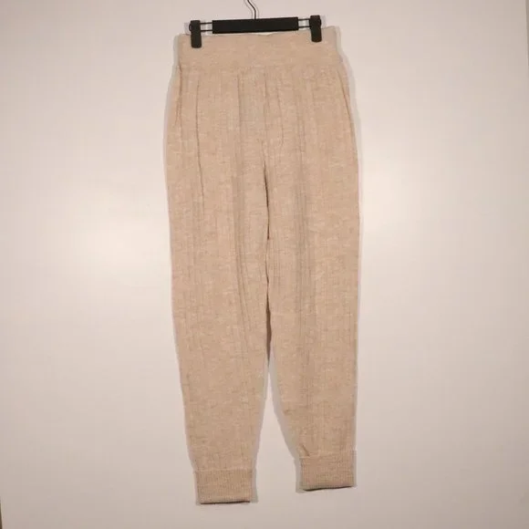 NWT Free People X Revolve Around the Clock Jogger in Oatmeal - Picture 5 of 13